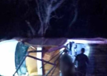 Tres elementos de la Guardia Estatal resultan heridos tras volcadura en San Fernando, Tamaulipas