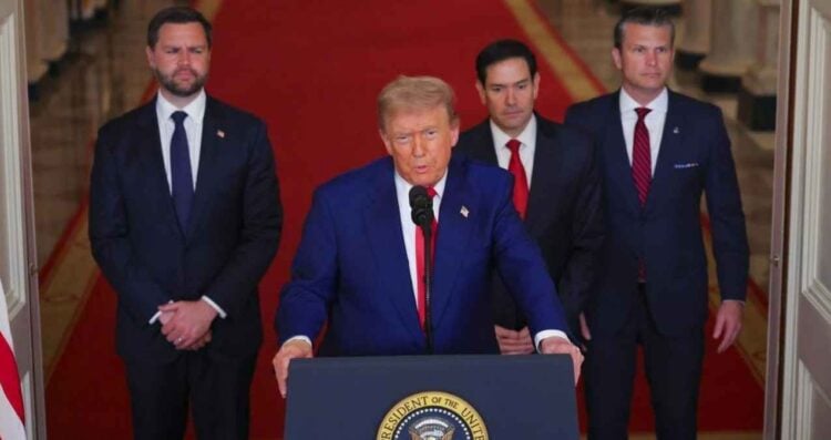 Trump alto al fuego