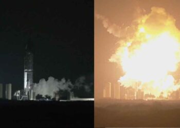 VIDEOS: Así fue la explosión de la nave espacial de SpaceX durante una prueba en Starbase de Texas