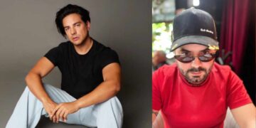 Vadhir y José Eduardo Derbez reaparecen tras huracán Erick en Oaxaca