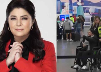 Victoria Ruffo aclara su estado de salud y el uso de silla de ruedas