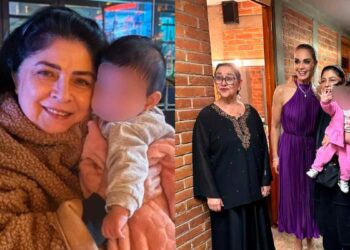 Victoria Ruffo celebra sus 63 años entre aplausos, mariachi y un tierno abrazo