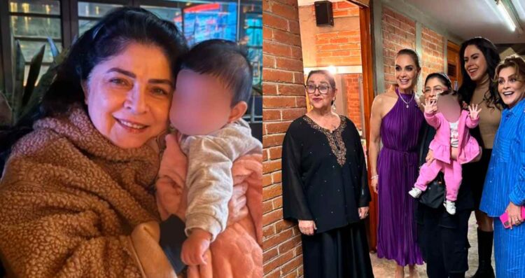 Victoria Ruffo celebra sus 63 años entre aplausos, mariachi y un tierno abrazo