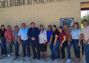 Visita Secretario de Educación primaria multigrado en Villagrán, Tamaulipas