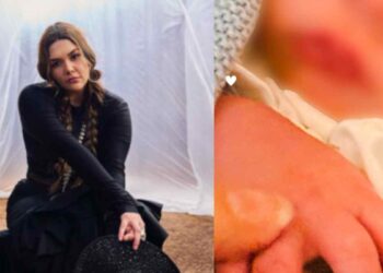 Yuridia comparte por primera vez el rostro de su bebé Noah