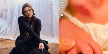 Yuridia comparte por primera vez el rostro de su bebé Noah