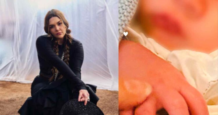 Yuridia comparte por primera vez el rostro de su bebé Noah