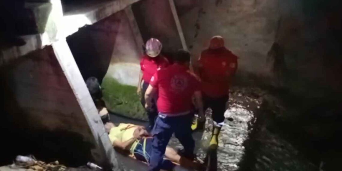 accidente canal riego Mante