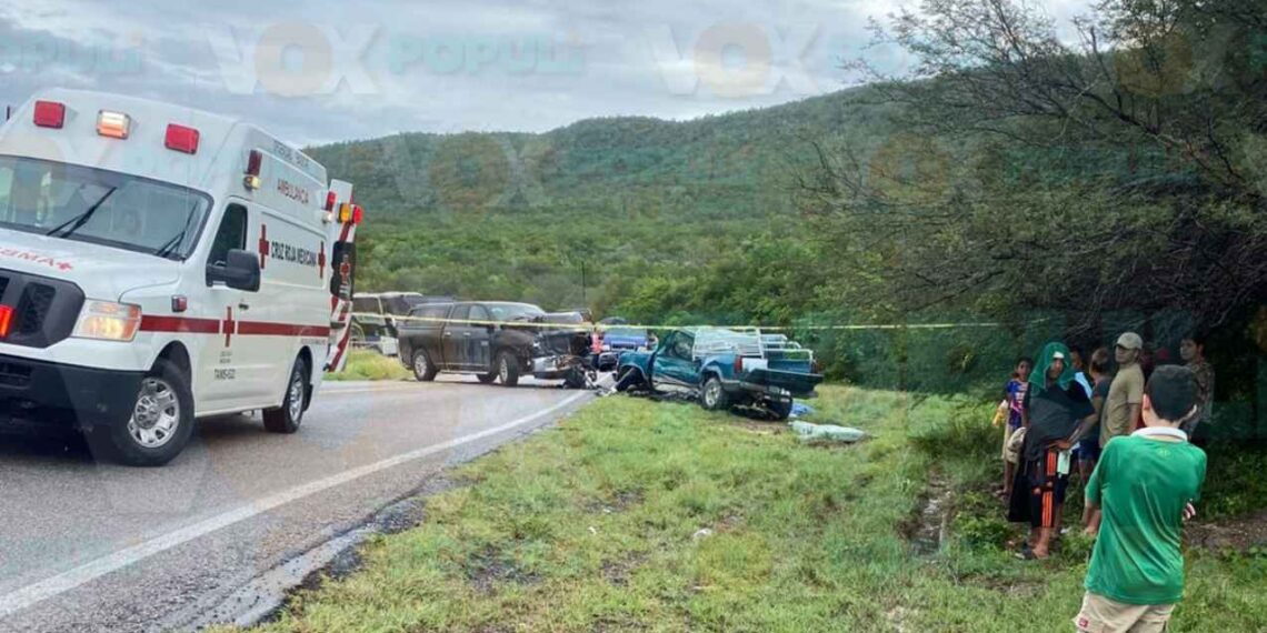 accidente carretera Victoria a Mante
