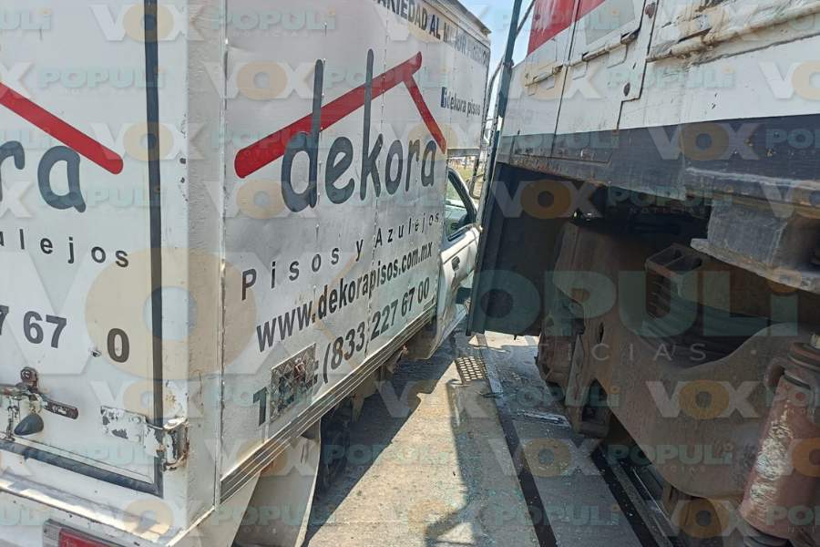 accidente con locomotora en Altamira