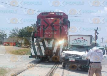 accidente con locomotora en altamira