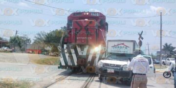 accidente con locomotora en altamira