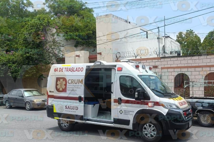 accidente de técnico en Ciudad Victoria