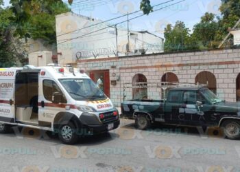 accidente de técnico en Ciudad Victoria