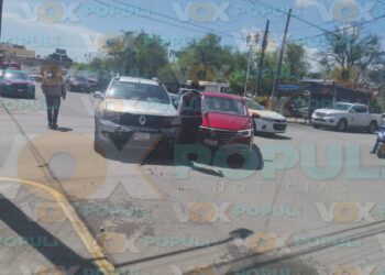 accidente en el centro de Ciudad Victoria hoy