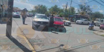 accidente en el centro de Ciudad Victoria hoy