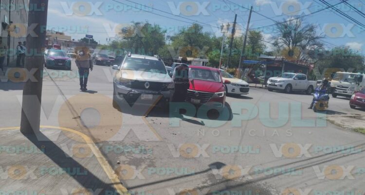 accidente en el centro de Ciudad Victoria hoy