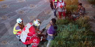 accidente en motocicleta en Ciudad Victoria