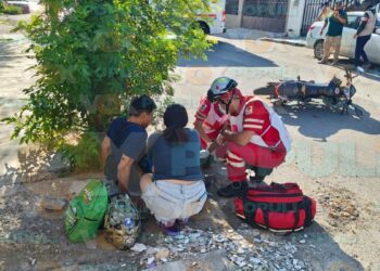 accidente en motocicleta en Victoria