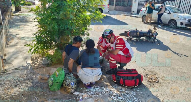 accidente en motocicleta en Victoria