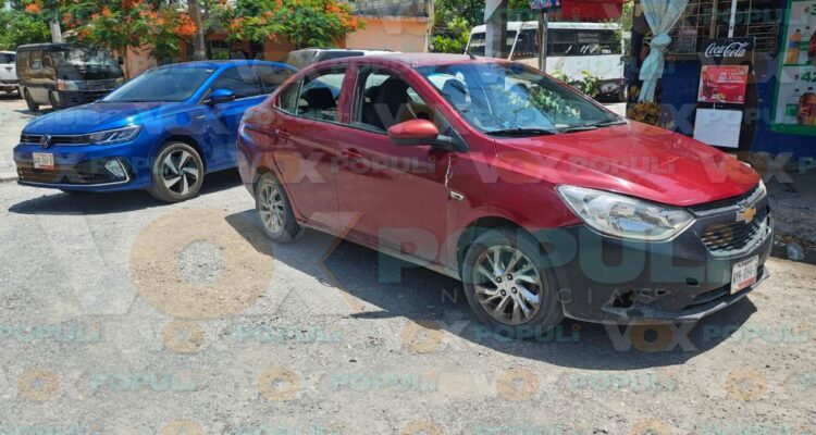 accidente en reversa en Ciudad Victoria