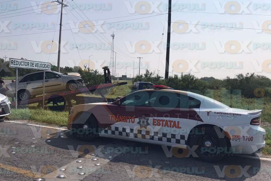 accidente en Rumbo Nuevo en Victoria
