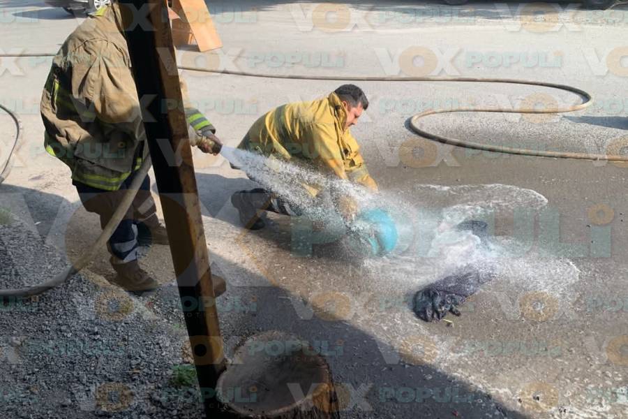 accidente por tanque de gas en Ciudad Victoria