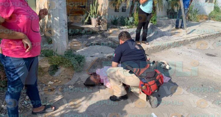 accidente por tanque de gas en Ciudad Victoria