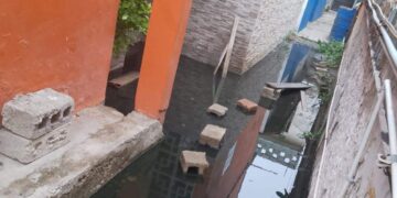 aguas negras en Tampico