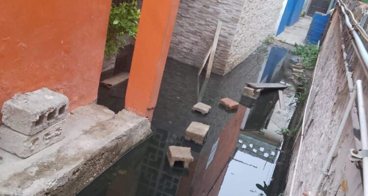 aguas negras en Tampico