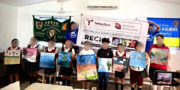 arte con material reciclado Nuevo Laredo