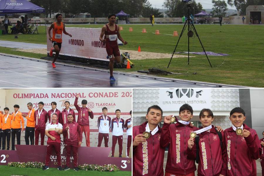 atletismo de Tamaulipas en CONADE 2025
