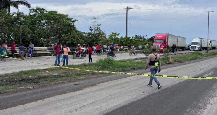 bloqueo de El Moralillo Veracruz