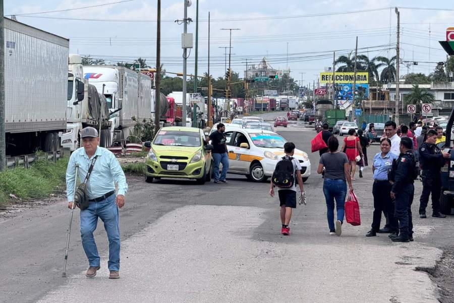 bloqueo en El Moralillo