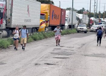 bloqueo en El Moralillo