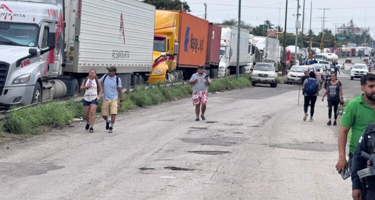 bloqueo en El Moralillo