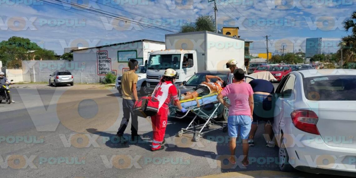 choque con heridos hoy en Ciudad Victoria