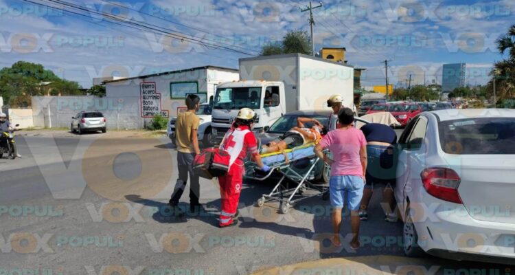 choque con heridos hoy en Ciudad Victoria
