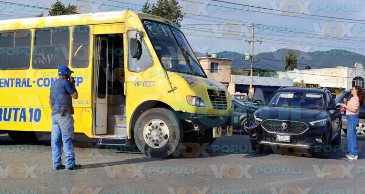 choque contra camioneta en Ciudad Victoria