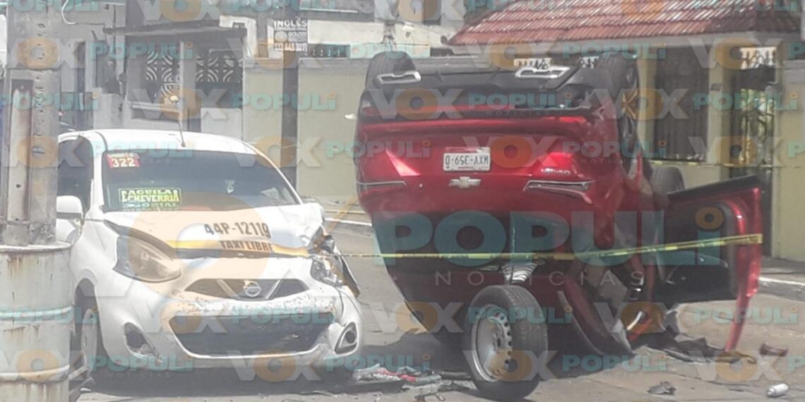 choque múltiple hoy Tampico