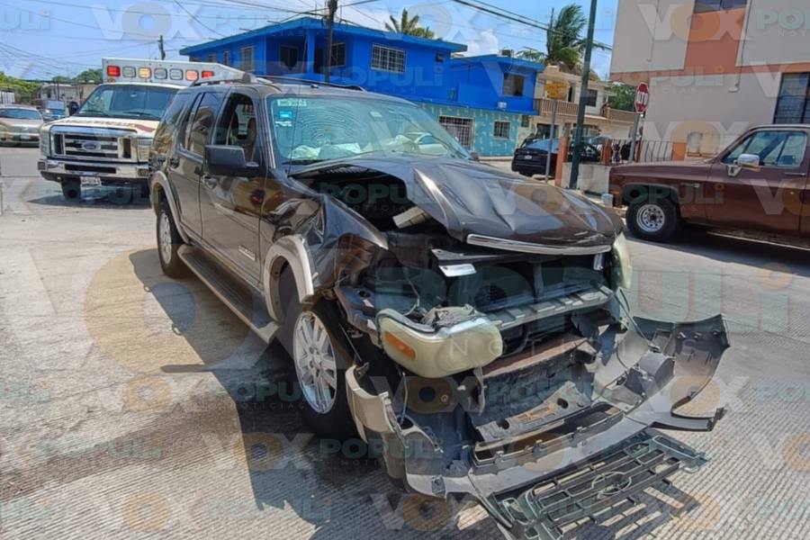 choque múltiple hoy Tampico