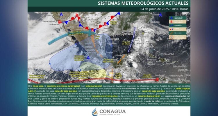 clima en Tamaulipas junio 2025