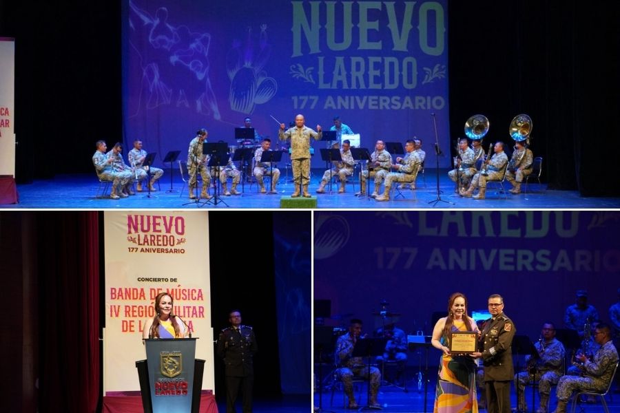 concierto SEDENA Nuevo Laredo