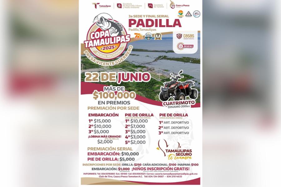 Copa Tamaulipas 2025 en Padilla