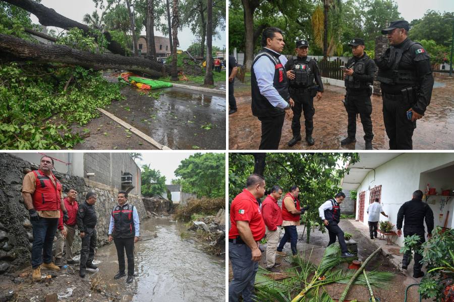 daños por lluvias en Ciudad Victoria