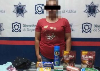 detenida robo en Torreón