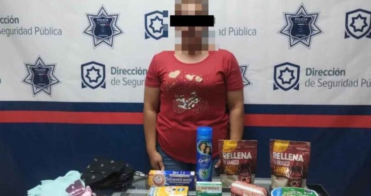 detenida robo en Torreón