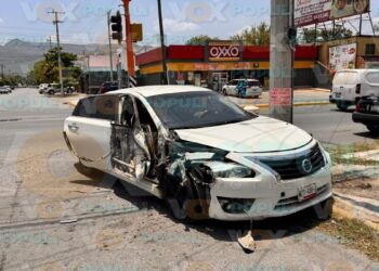 estudiantes chocan en Victoria