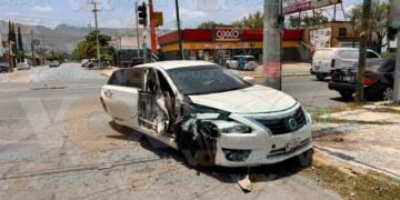 estudiantes chocan en Victoria