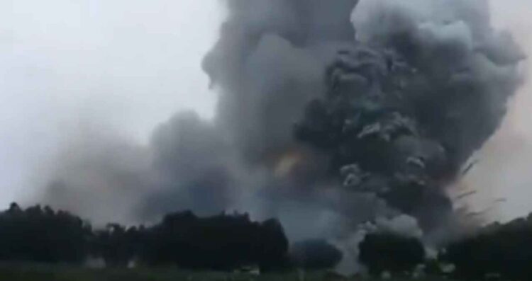 explosión en Tultepec